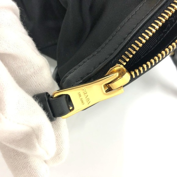 Prada Triangle Handbag 2way Bag Black - Picture 7 of 10